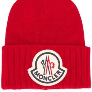 Moncler logo hat